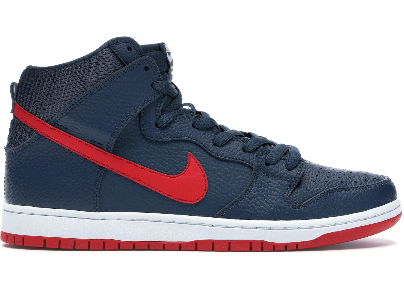 Furious Round and round here Nike Dunk SB High Squadron Blue University Red - 305050-463