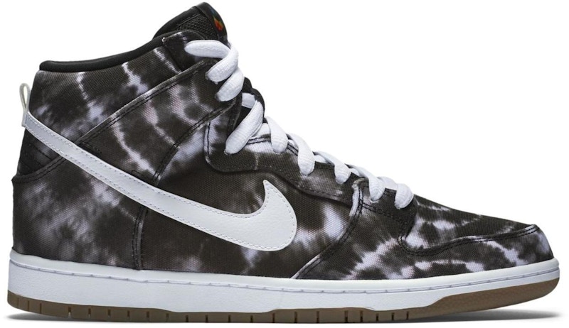 Nike Dunk SB High Tie Dye Black 