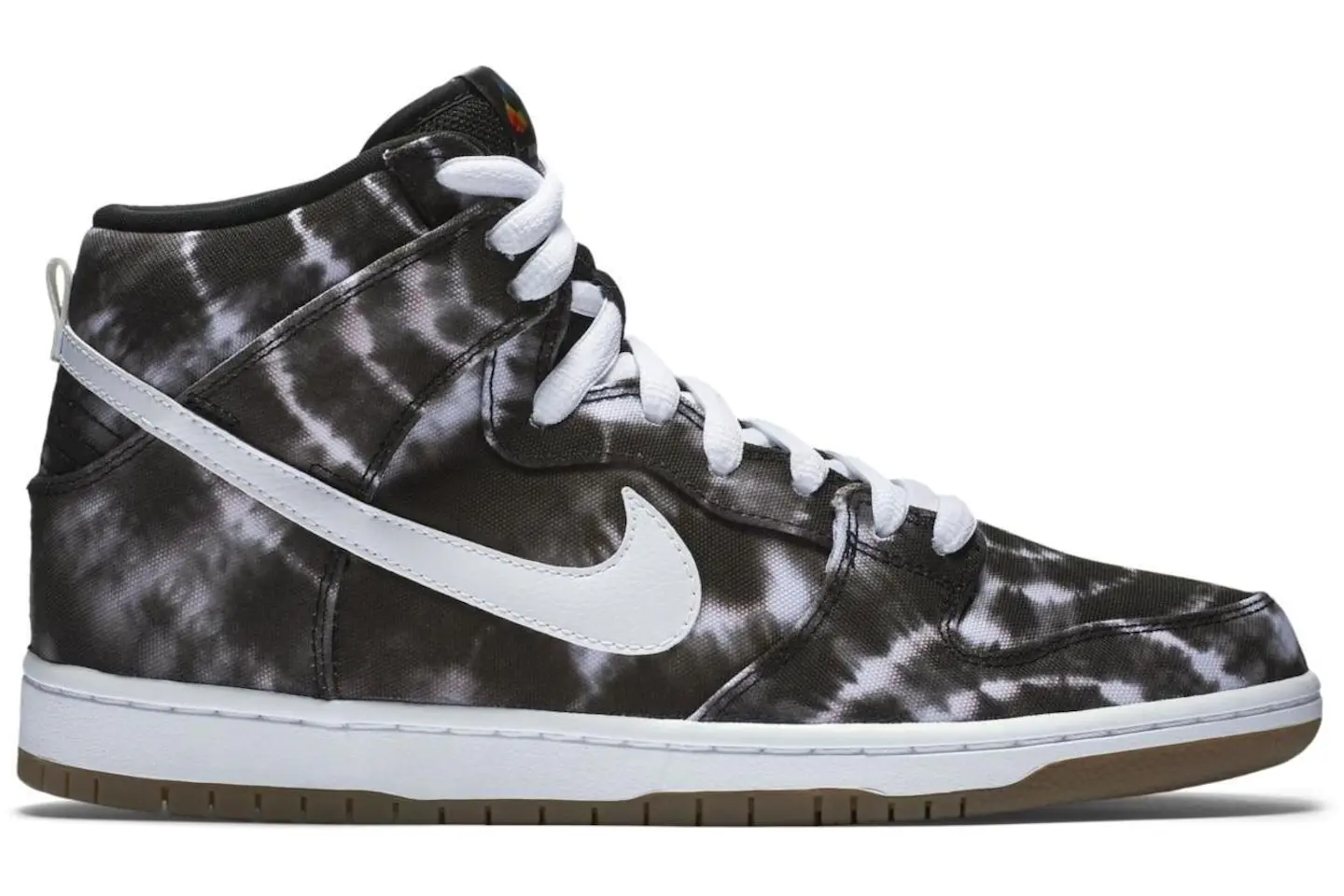 Nike SB Dunk High Tie Dye Black Men's - 313171-023 - US