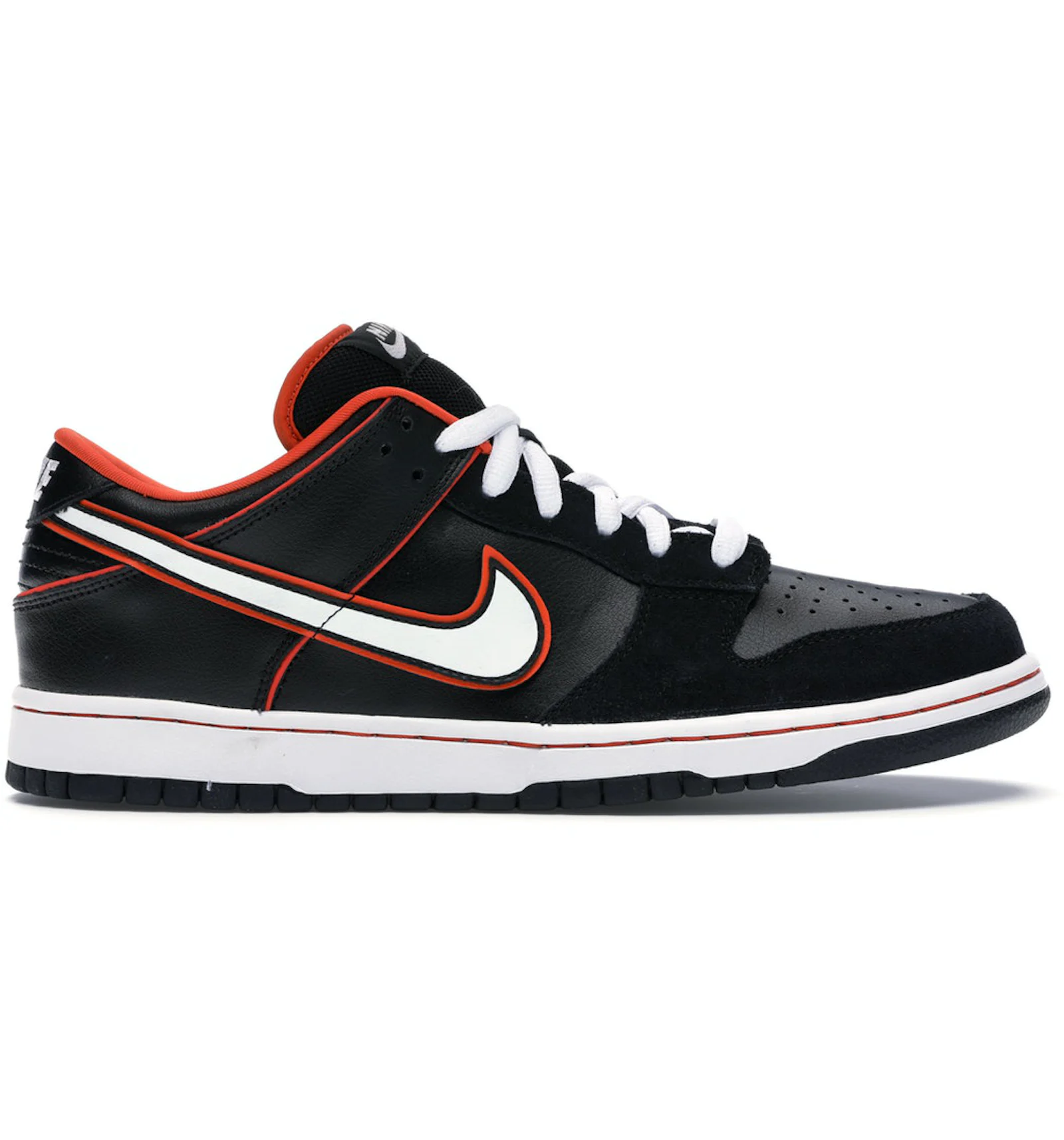 Nike SB Dunk Low Black Orange Blaze Men s 304292 010 US