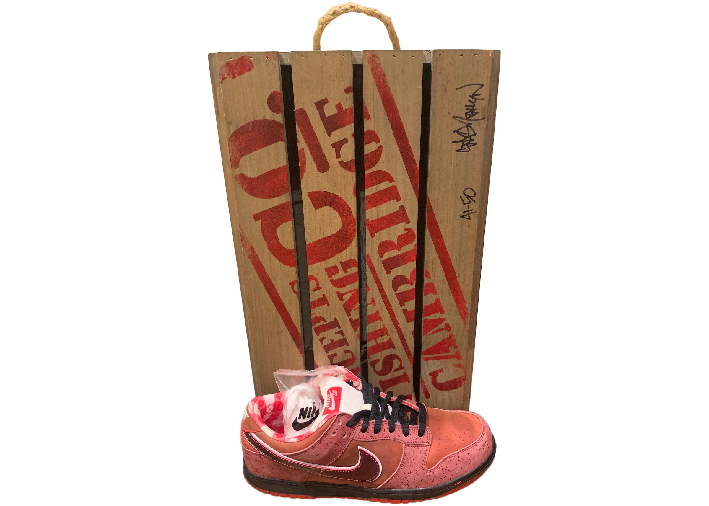 Nike SB Dunk Low Concepts Red Lobster (Special Box)
