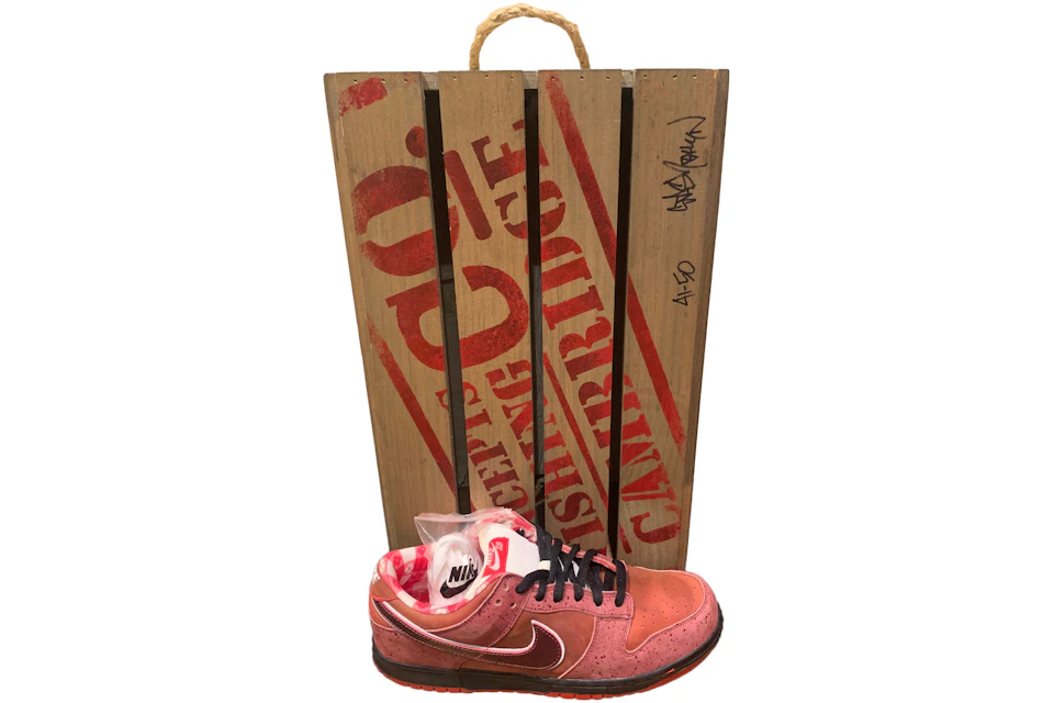 Nike SB Dunk Low Concepts Red Lobster (Special Box)