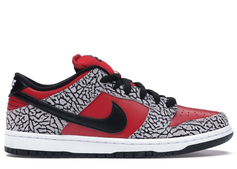 Nike SB Dunk Low Supreme Red Cement (2012) メンズ - 313170-600 - JP