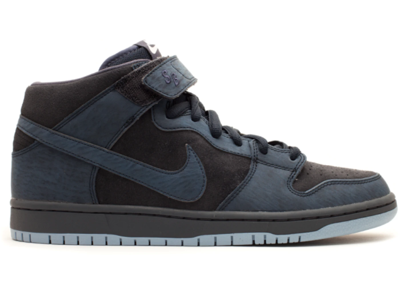 Nike SB Dunk Mid Obsidian Navy Blue Men's 314383-444 US