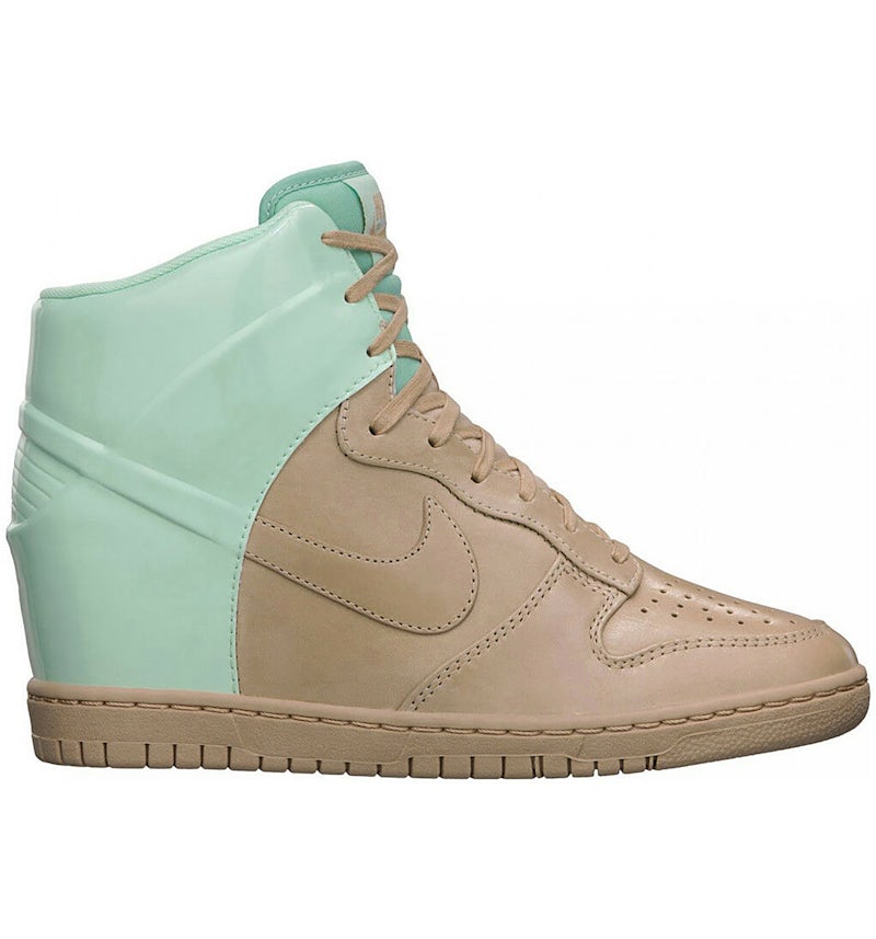 Nike Dunk Sky Hi VT Vachetta Tan Arctic Green Women s 611908 201 US