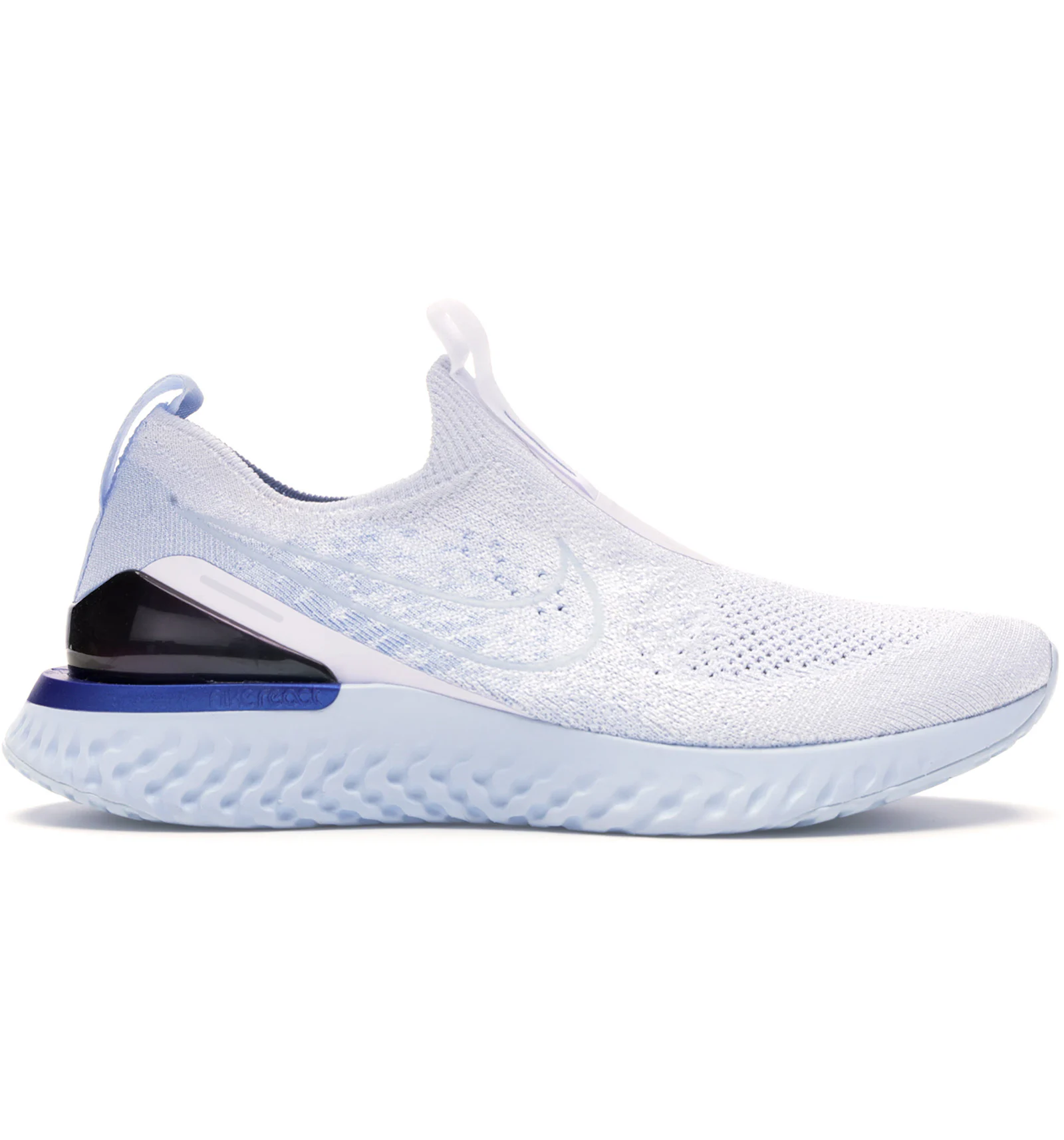 Nike epic react flyknit 2 white hydrogen blue Clearance