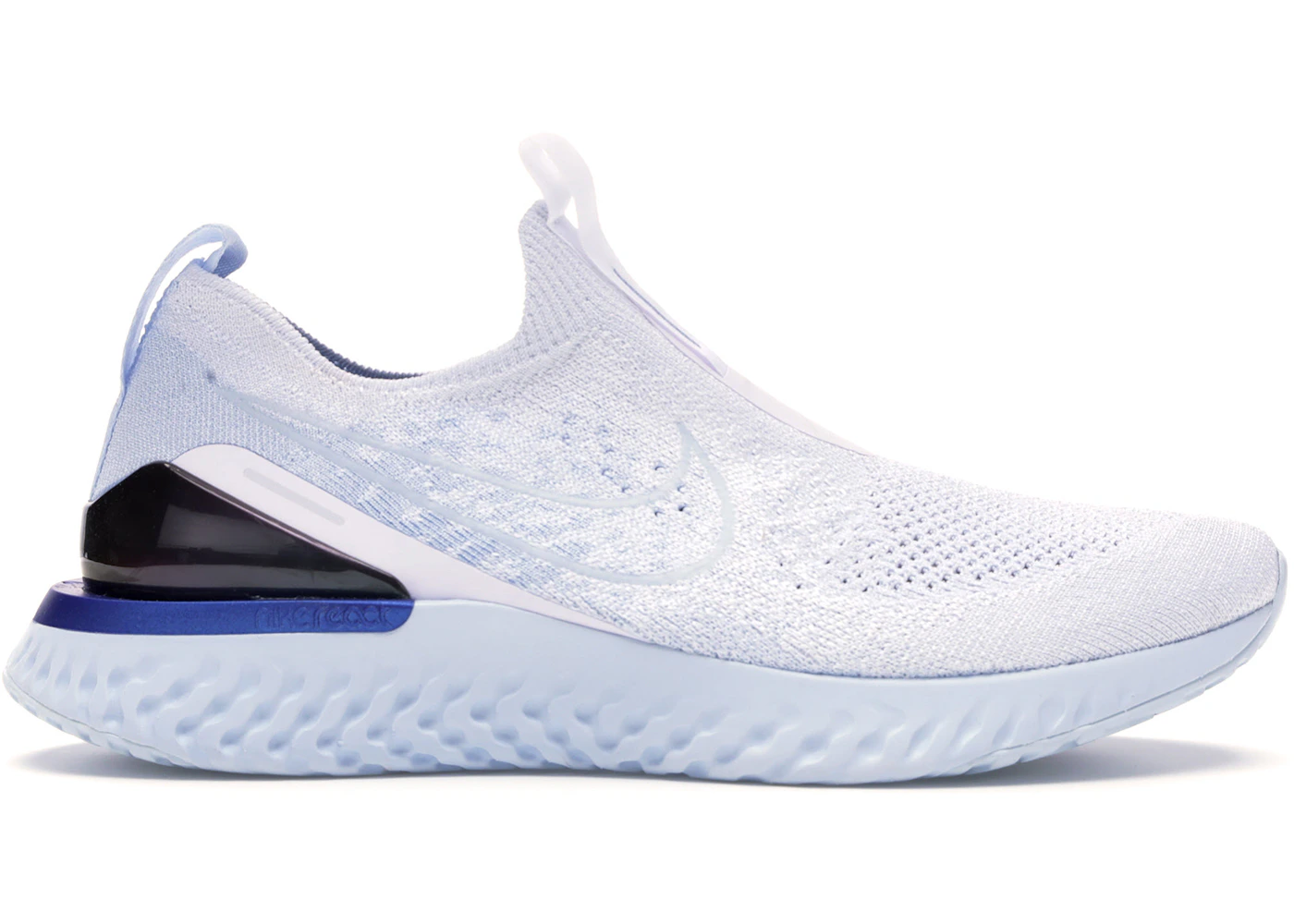 Nike Epic Phantom React Flyknit White Hydrogen Blue W Bv0415 101 Nike Epic Phantom React Flyknit White Hydrogen Blue W Bv0415 101