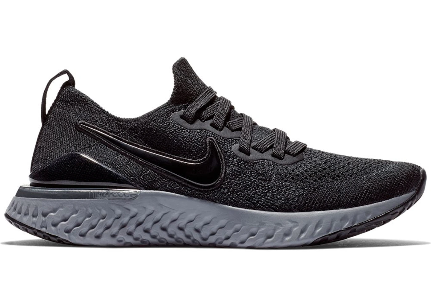 Nike Epic React Flyknit 2 Black Anthracite GS