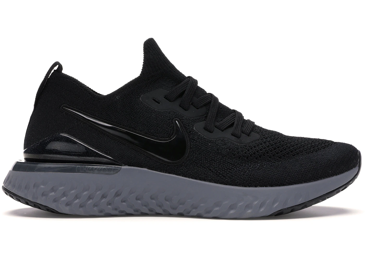 Nike epic react flyknit 2 women's black anthracite Clearance