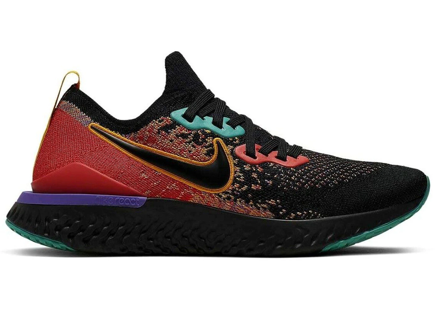 Nike epic react 2 women's black Clearance