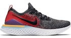 Nike Epic React Flyknit 2 Black Hyper Jade University Red (GS)