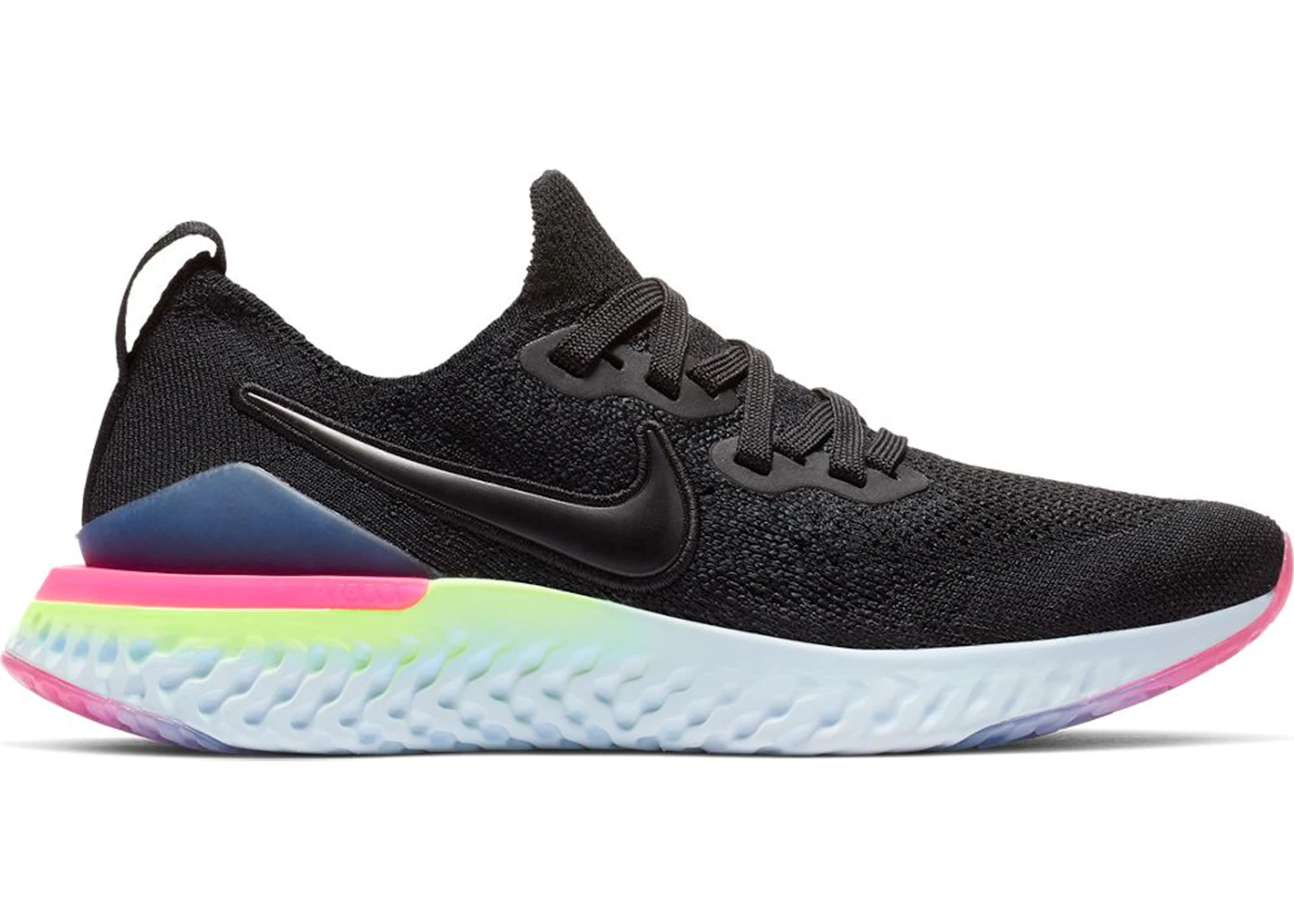 Nike epic react flyknit kids best sale grey