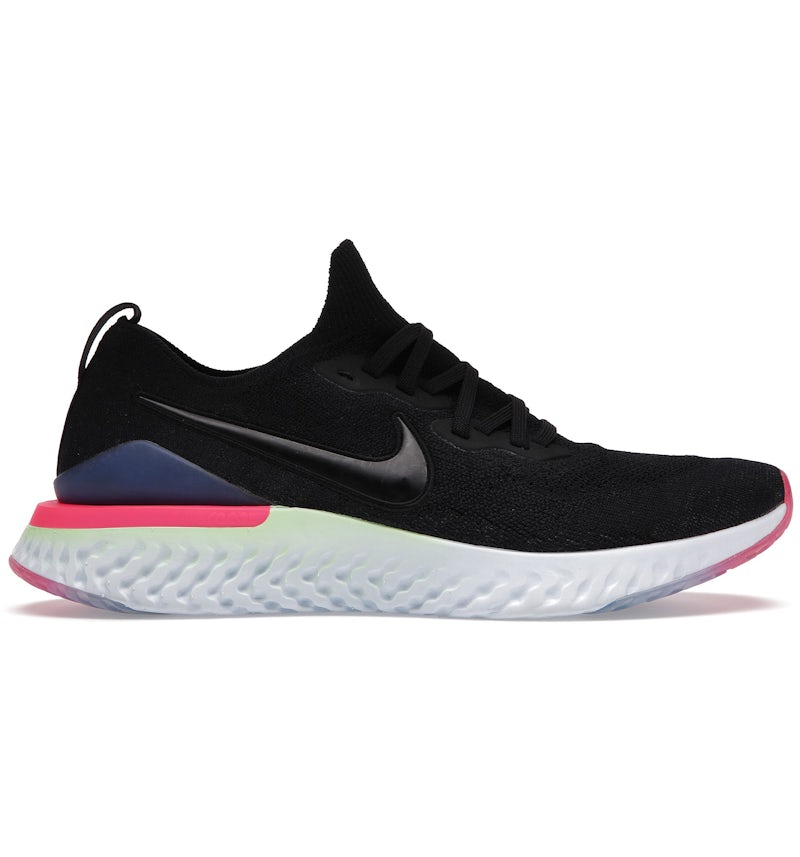 Nike Epic React Flyknit Black Sapphire Hyper Pink Men's BQ8928