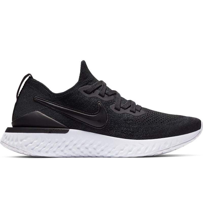 Nike Epic React Flyknit 2 Black White Women s BQ8927 002 US