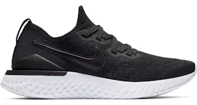 Nike Epic React Flyknit 2 Black White Men s BQ8928 002 US