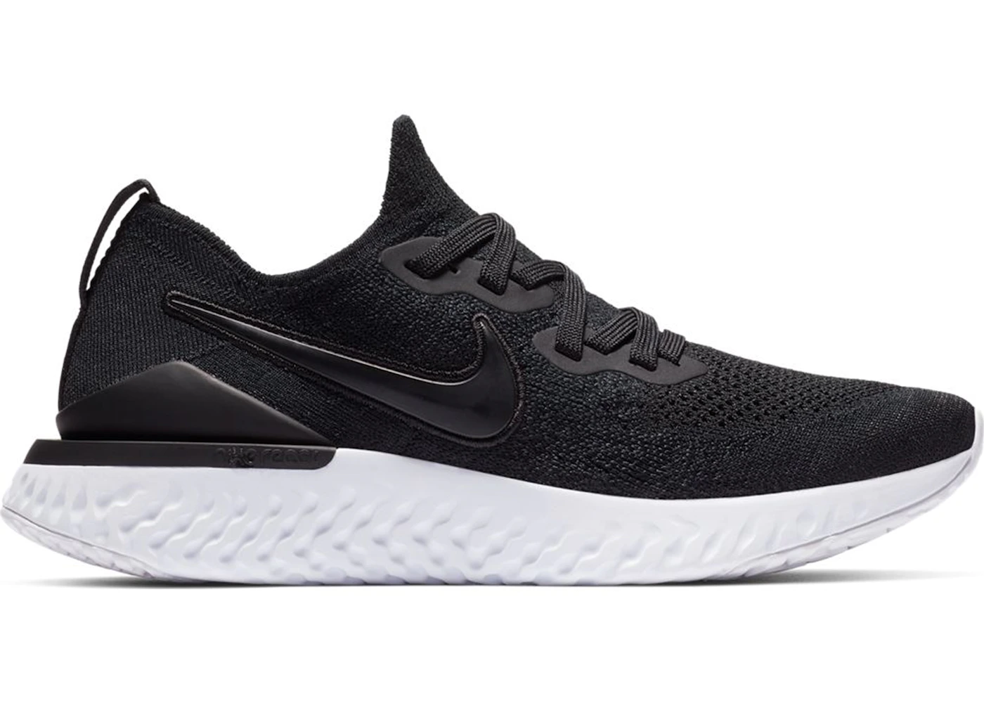 Nike Epic React Flyknit 2 Black White (Women's) - BQ8927-002 - US