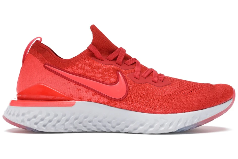 Nike Epic React Flyknit 2 Chile Red Bq28 601 Us Nike Epic React Flyknit 2 Chile Red Bq28 601 Us