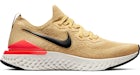 Nike Epic React Flyknit 2 Club Gold Black Red Orbit