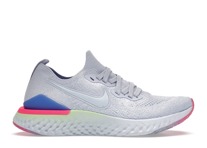 Nike Epic React Flyknit 2 Hydrogen Blue Sapphire Hyper Pink