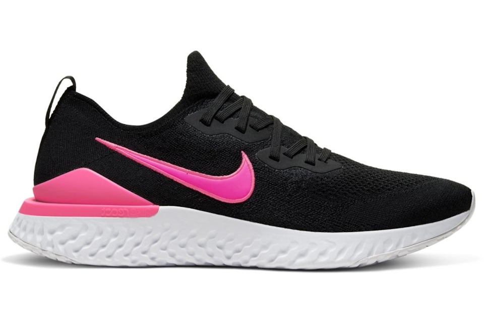 Nike epic react flyknit 2 white black pink blast Clearance