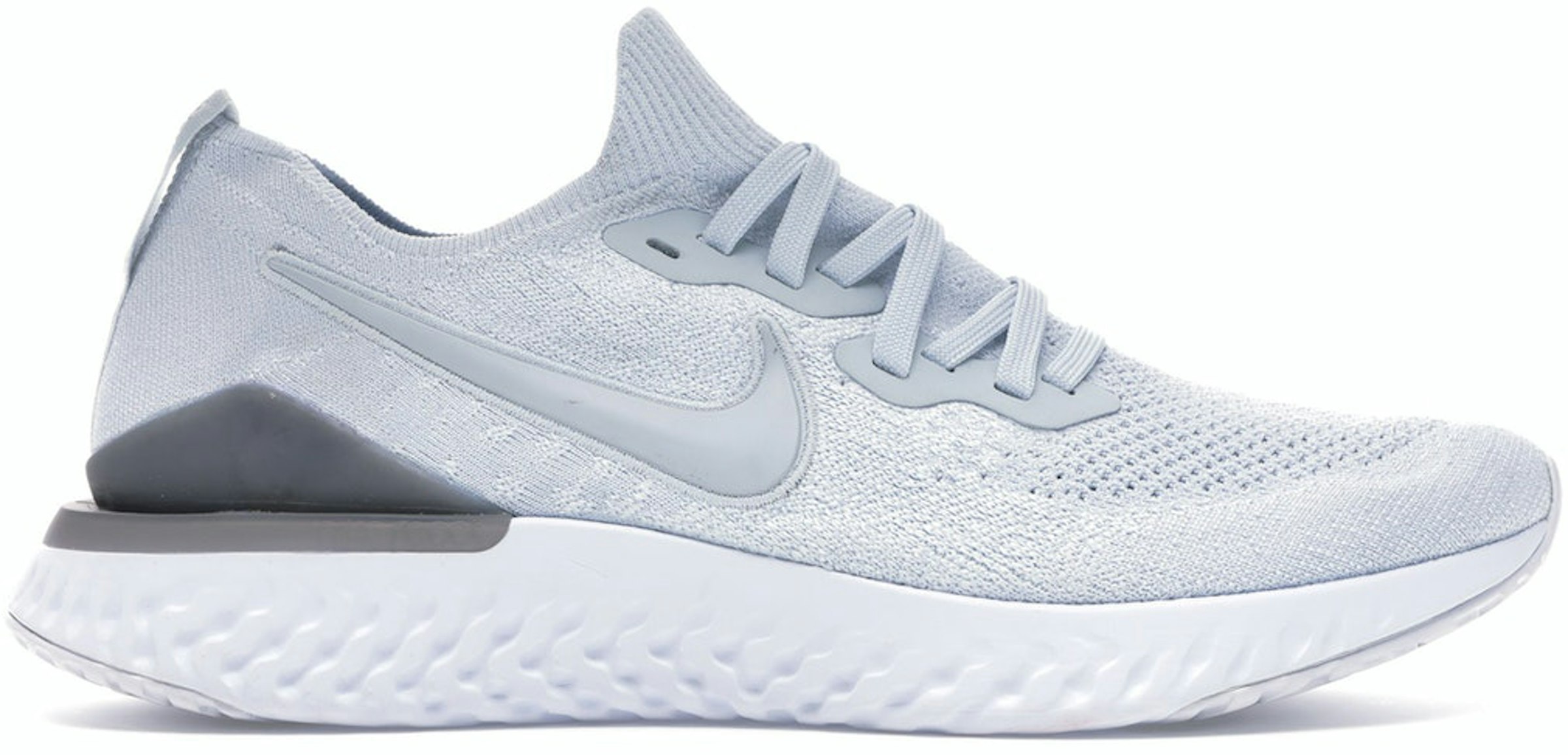 Agnes Gray Ese Dinkarville Nike Epic React Flyknit 2 Pure Platinum - BQ8928-004 - US