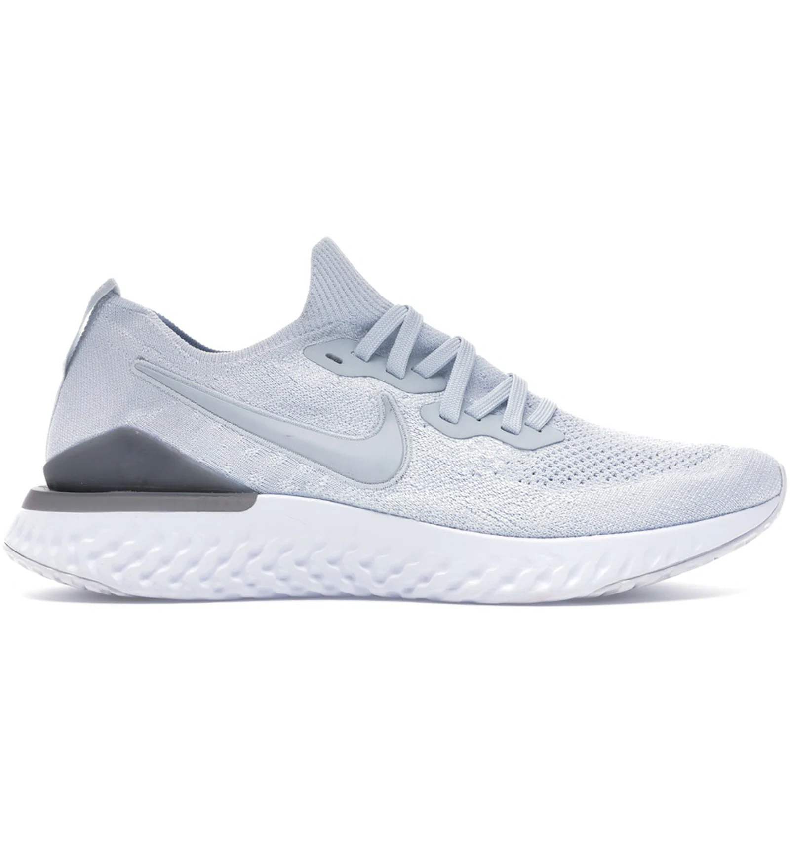 Nike epic react flyknit top wolf grey lime blast
