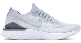 Epic react flyknit 2 sales vast grey/coastal blue/atmosphere grey