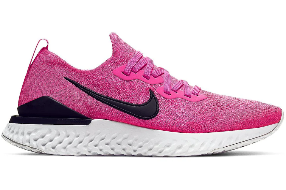 Women's epic react flyknit 2 running shoes pink Clearance