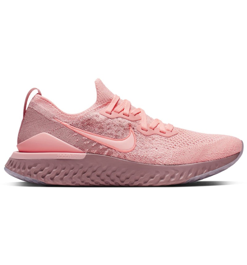 Nike React Epic React Rose Nike Epic React Flyknit Rust Pink