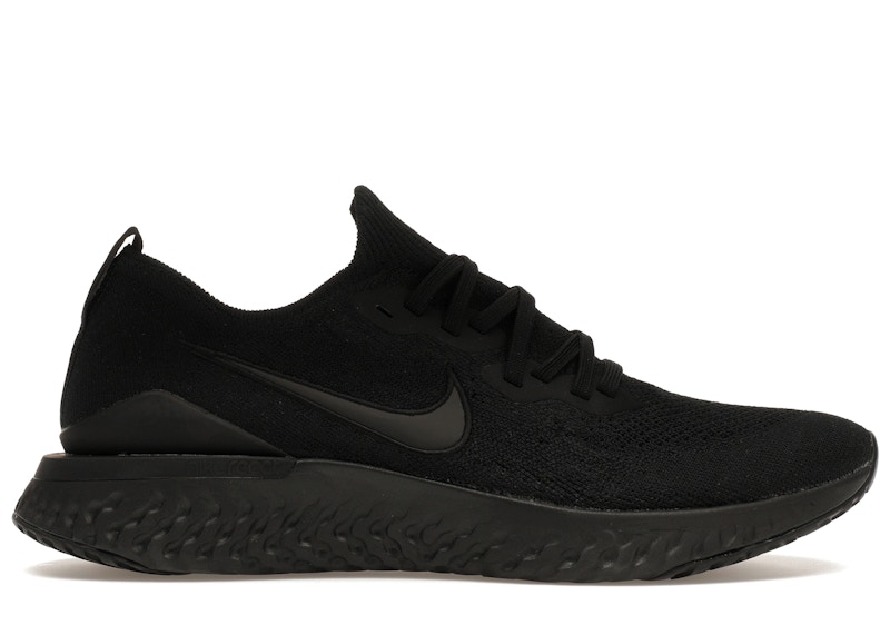 Nike Epic React Flyknit 2 Triple Negro Hombre BQ8928 011 MX