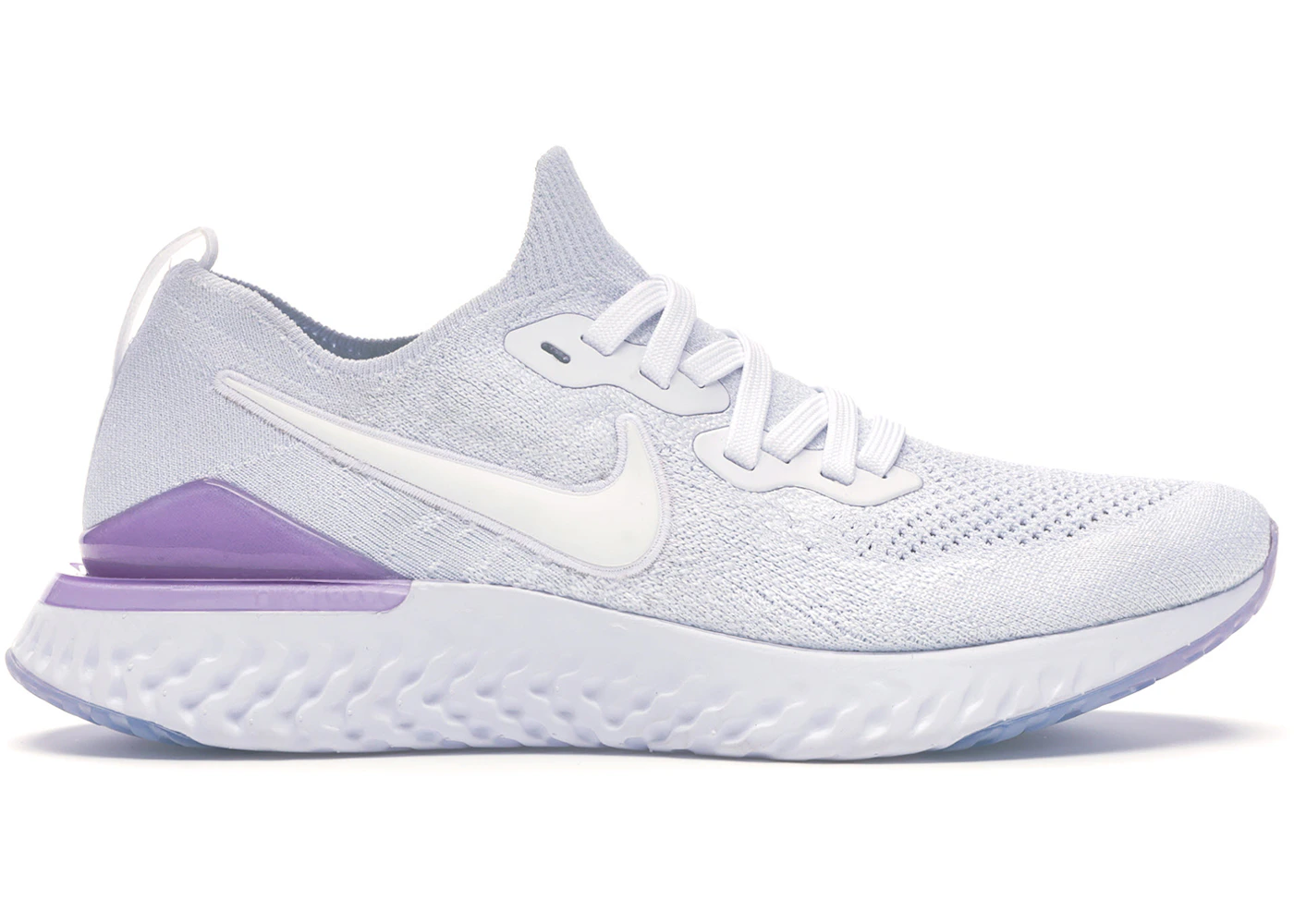 Nike epic react flyknit 2 womens white Clearance