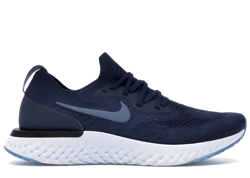 Nike epic react flyknit 2 sale navy