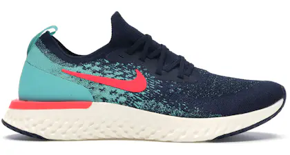 Nike Epic React Flyknit College Navy - AQ0067-400