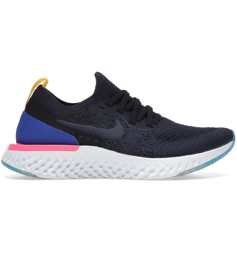 Nike Epic React Flyknit College Navy (Women's) AQ0070-400 US