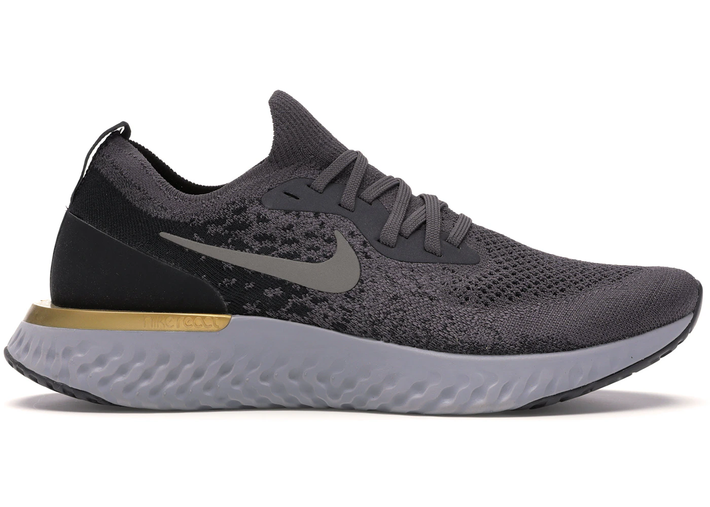 Nike Epic React Flyknit Deep Purple Ash Men's - AQ0067-009 - US