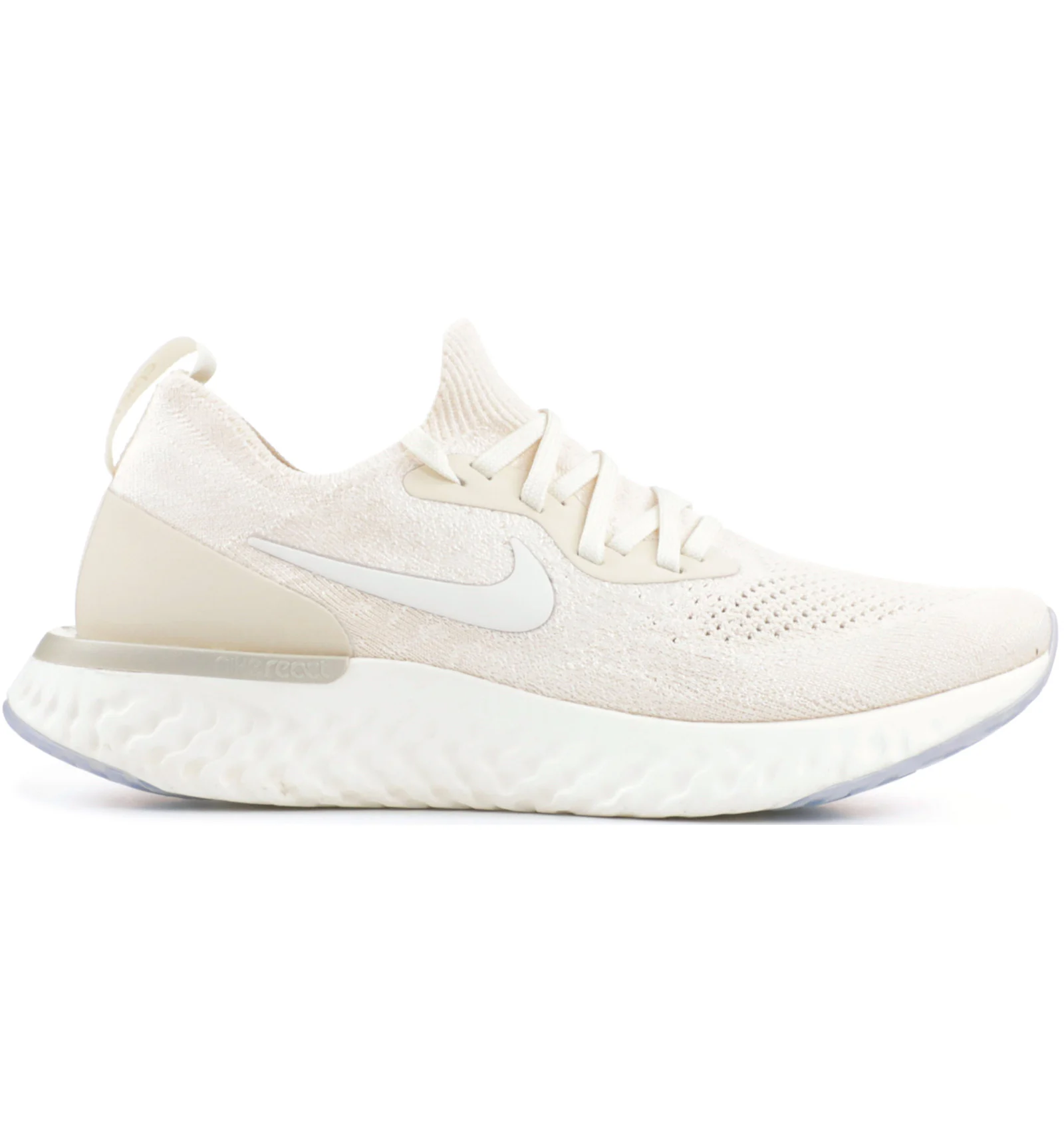 Nike Epic React Flyknit Light Cream Women s AQ0070 201 US