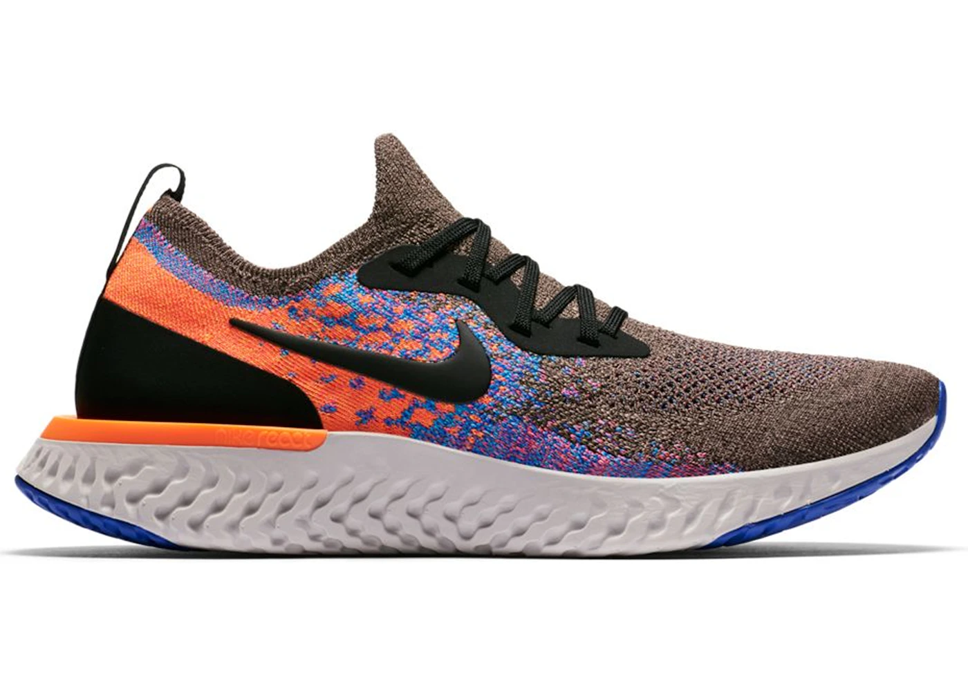 Nike Epic React Flyknit Mink Brown Men s AT6162 200 US