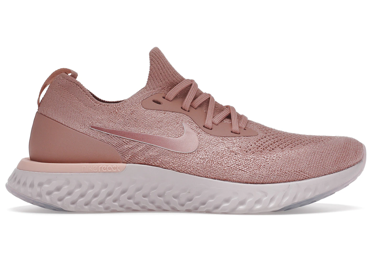 Nike epic react flyknit 2 rose gold & barely rose Clearance