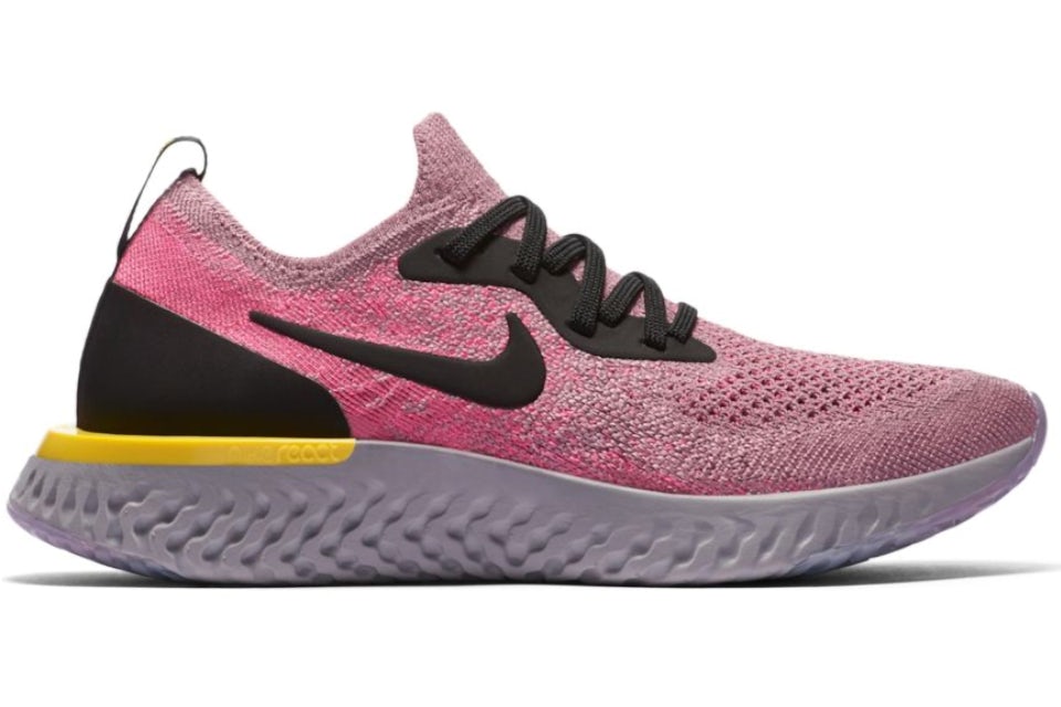 Nike epic react flyknit kids pink Clearance