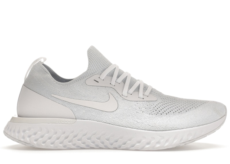 Nike Epic React Flyknit Blanc Homme Style AQ0067 102 FR