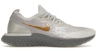Nike Epic React Flyknit Vast Grey Metallic Gold (Women's)