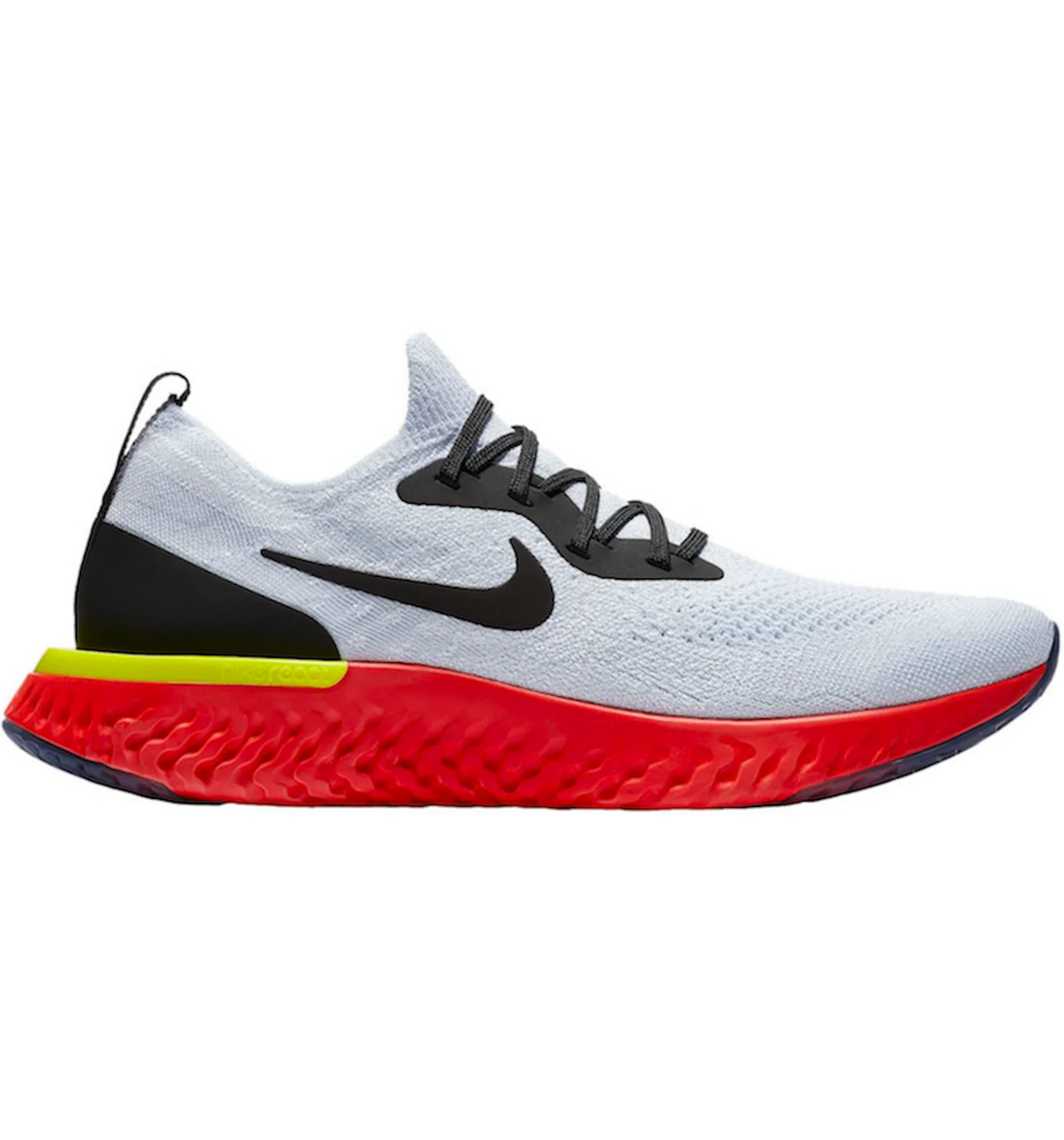 Epic react flyknit white best sale
