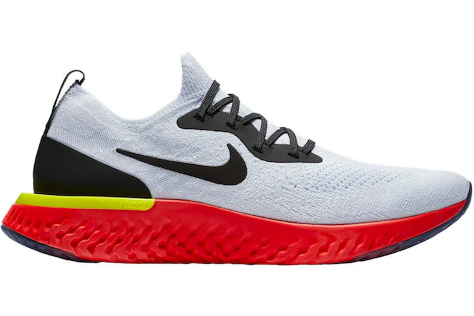 Epic react flyknit true white mens best sale