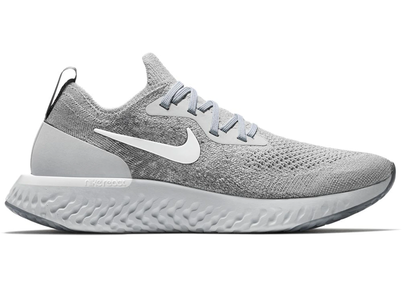Nike Epic React Flyknit Wolf Grey Women s AQ0070 002 US