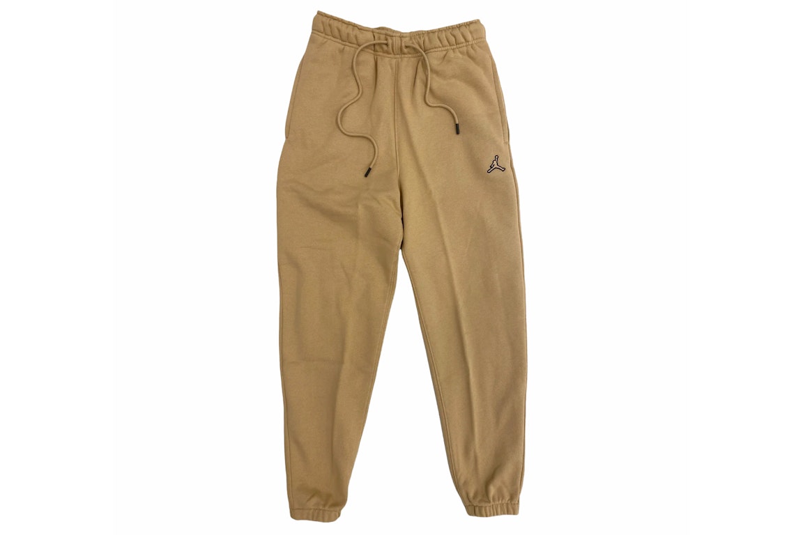Pre-owned Nike Essentials Fleece Pants Hemp Brown