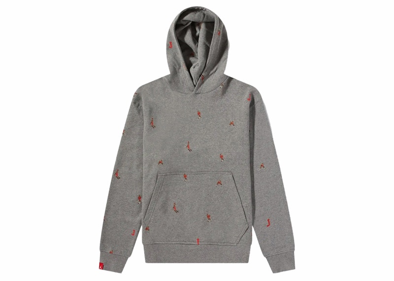 Nike essential best sale hoodie grey