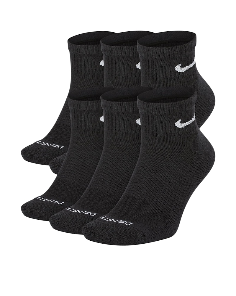 black nike ankle socks