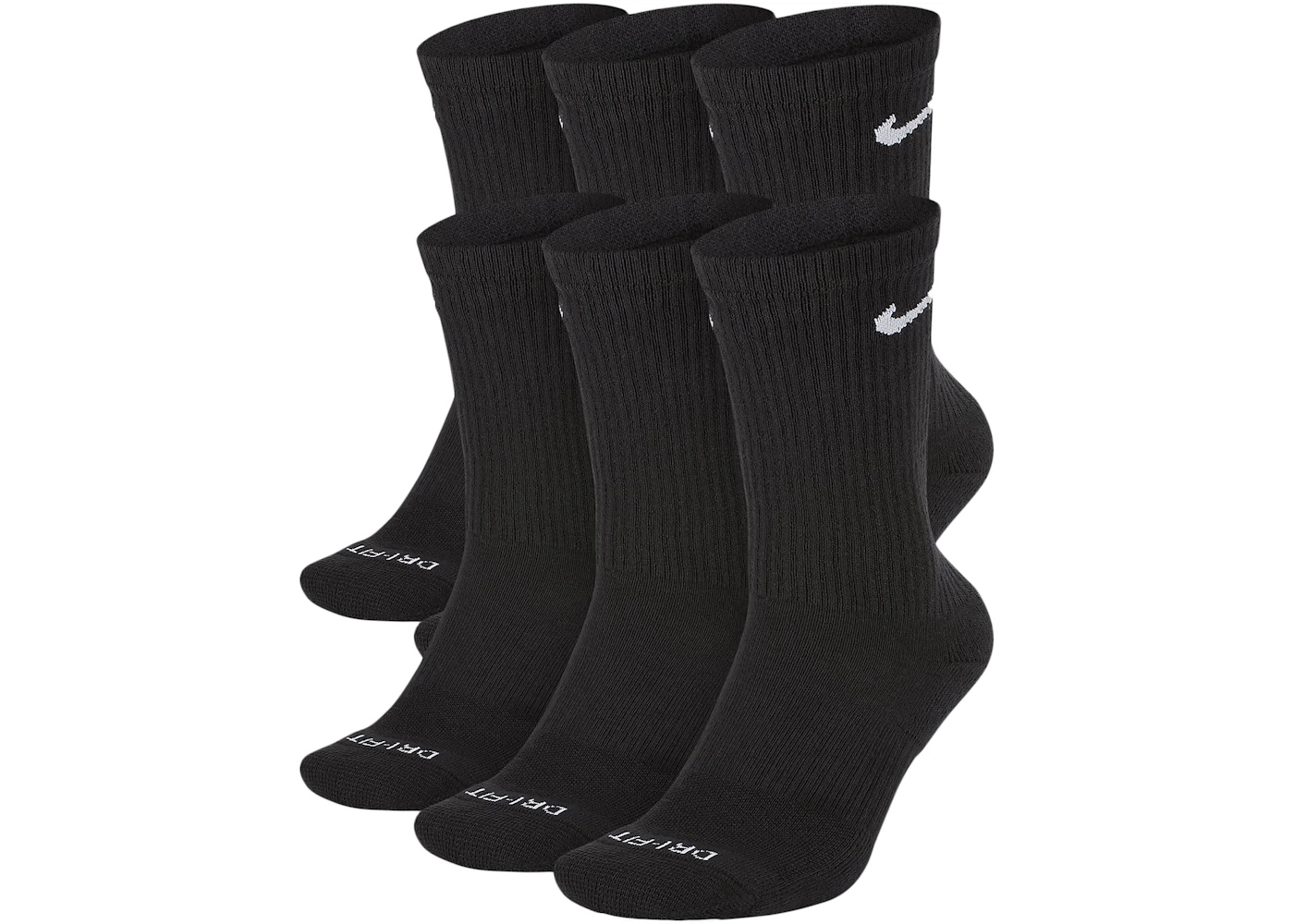 Mens black nike crew socks Outlet
