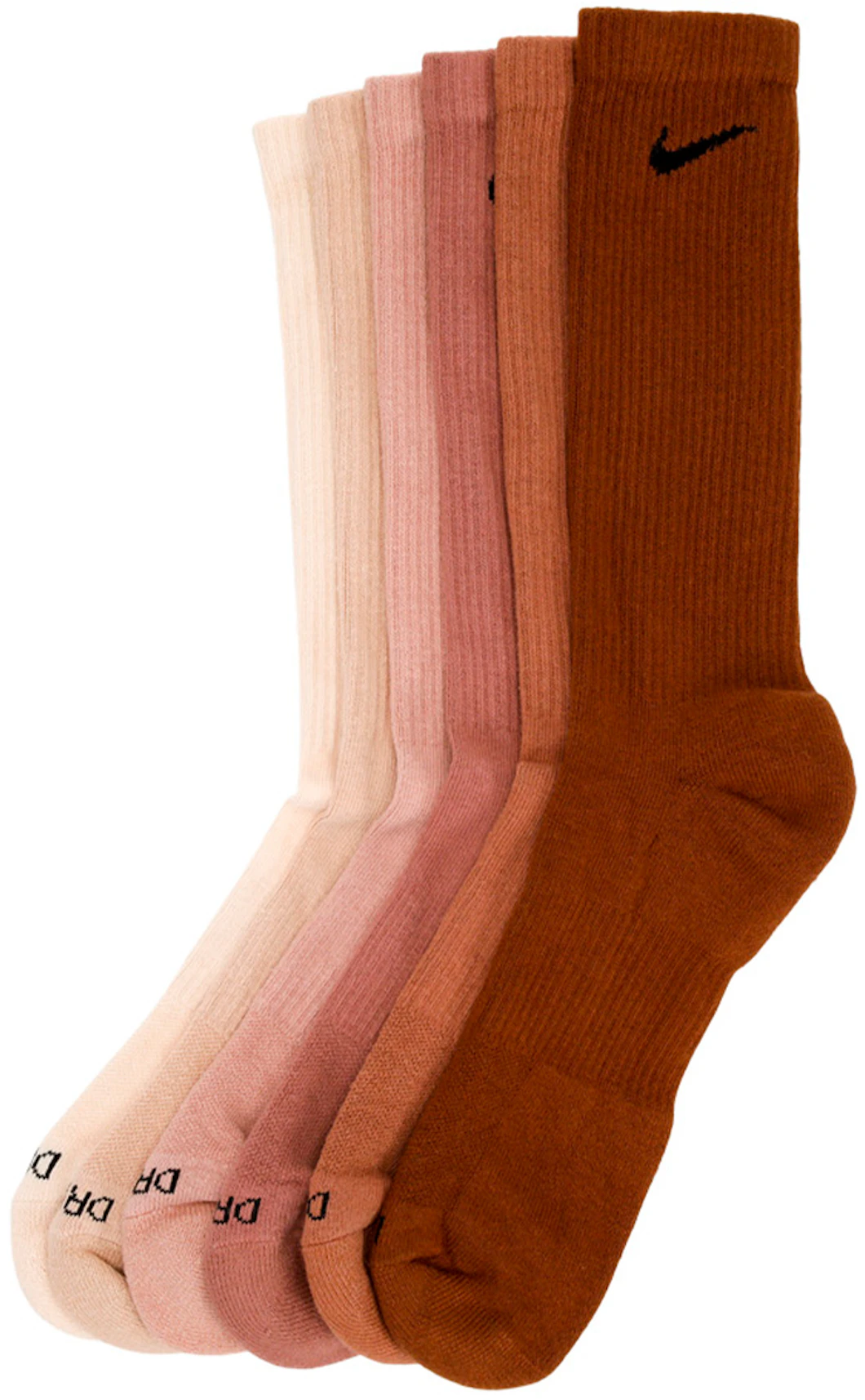 Nike Everyday Plus Cushioned Crew Socks (6 Pairs) Multi Color - US