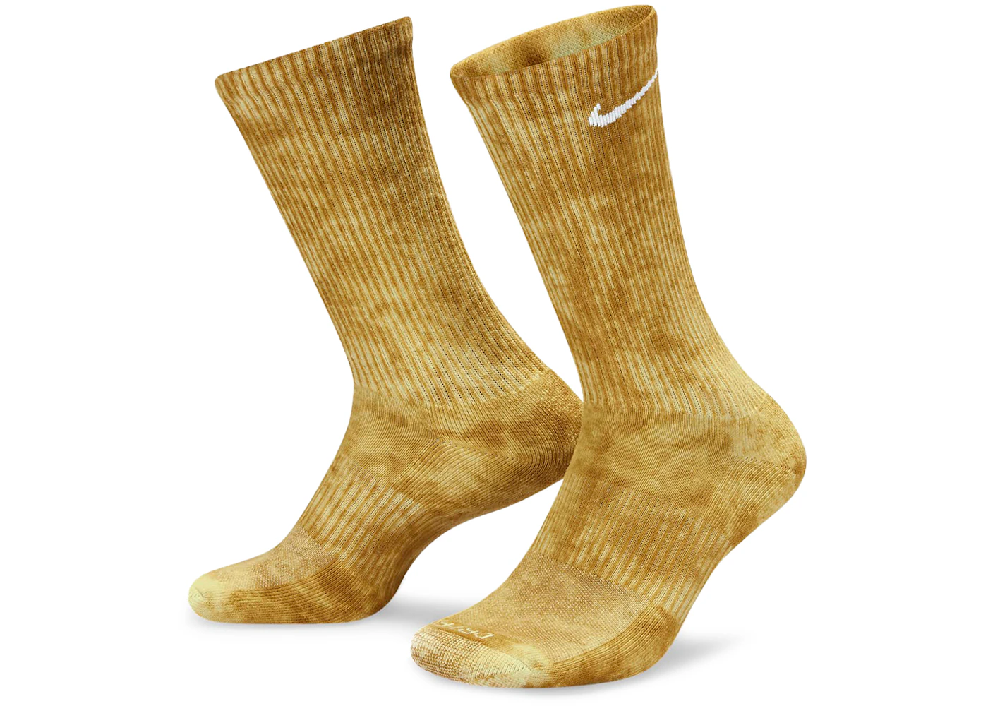 Nike Everyday Plus Cushioned Crew Socks Desert Moss/Olive Aura/White - SS22  - US